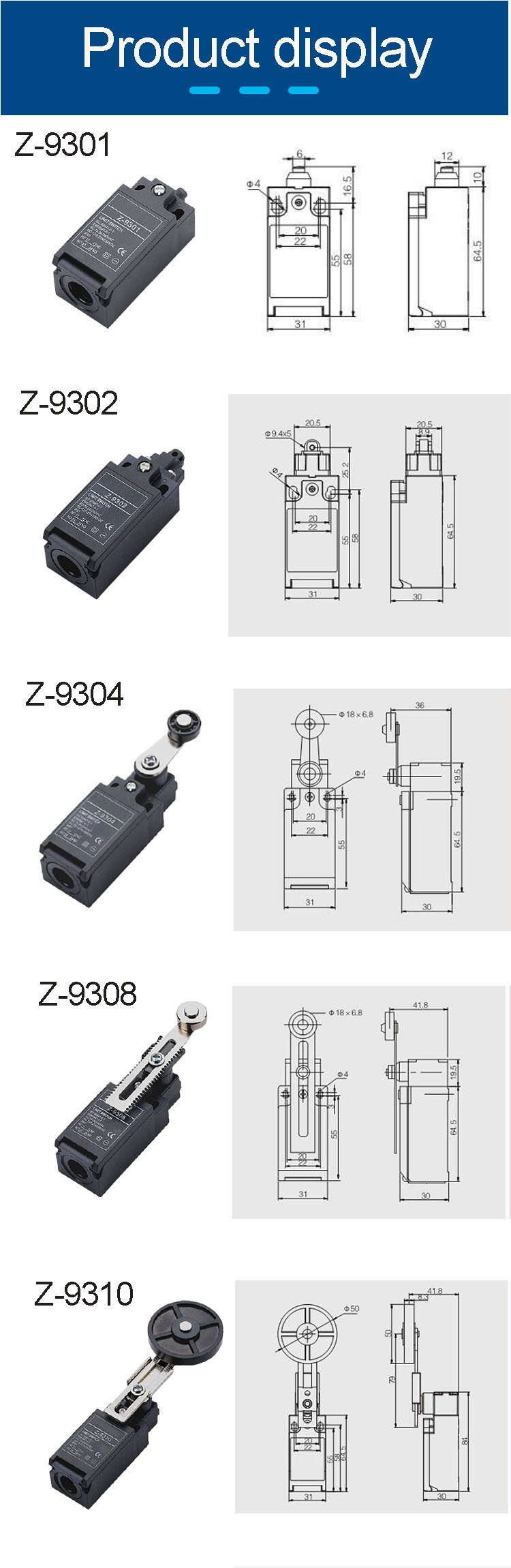 SYZ-93 AC Limit Switch Working Principle & Uses